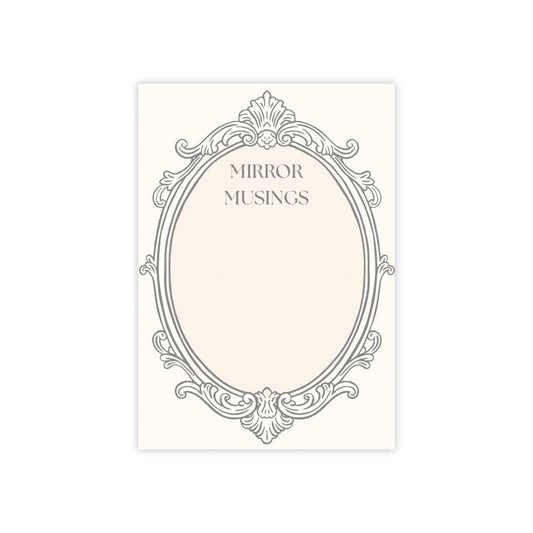 Elegant Mirror Musings Post-it® Note Pads