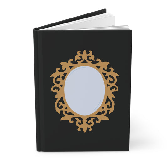 Ornate Mirror Hardcover Journal