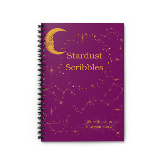 Celestial Spiral Notebook