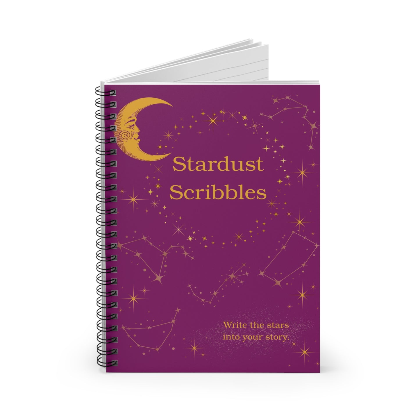 Celestial Spiral Notebook