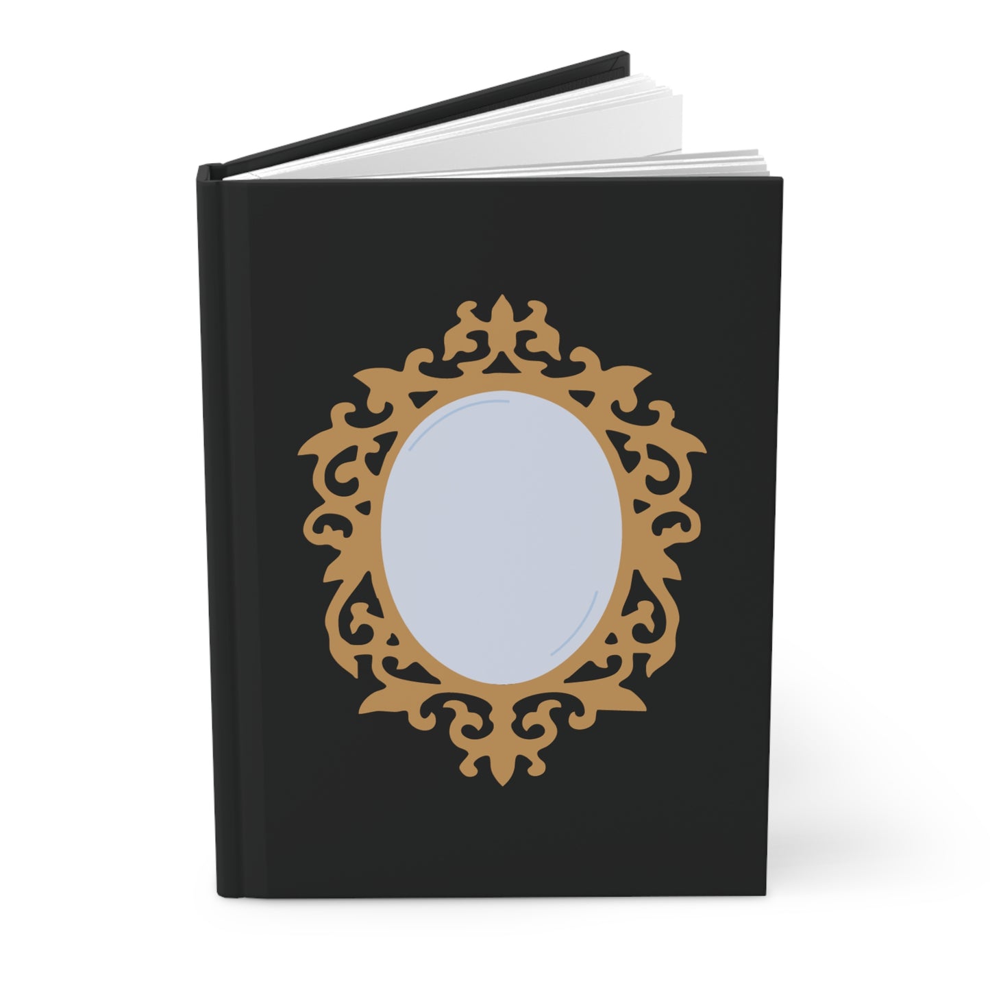 Ornate Mirror Hardcover Journal